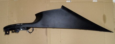 Kryt bezpečnostních pásů pro D-sloupek - zadní pravý, originál 51437897786, 51436979852, BMW X6 E71, E72