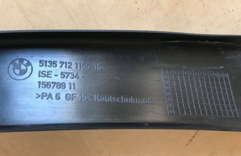 Kryt okenní rám dveře zadní levé 51357121155, BMW 1 E87