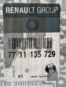 7711135729 Brzdový třmen pravý přední originál Renault Kangoo 1.6 16V / 1.9 dCi 10.01-