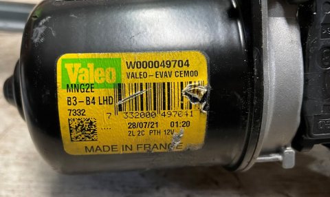 Motorek předního stěrače 85010-0H030 Valeo Toyota Aygo B4 14-22