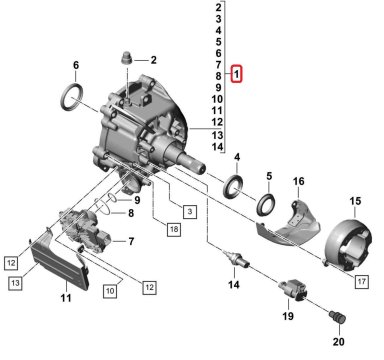 0F2341011F Rozvodovka převodovky + 9Y0927755H řídící jednotka Porsche Cayenne E3 9Y 18-