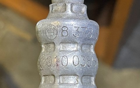 8378645 Trubka klimatizace originál BMW 7 E38