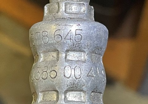 8378645 Trubka klimatizace originál BMW 7 E38