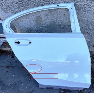 Dveře zadní pravé BMW 3 G20, 41517482278