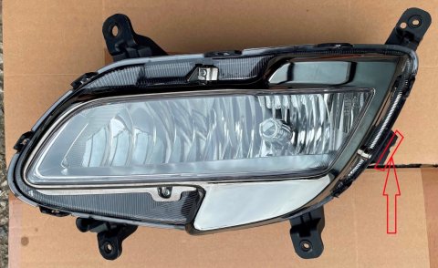 Mlhové světlo 92201-A2700 přední levé Kia Pro Cee’d 13-