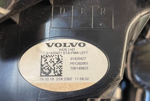31420427 Zadní zadní světlo LED originál VOLVO XC60 MK2 17- Nové