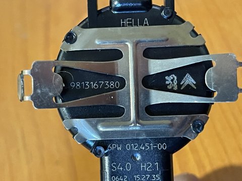 Dešťový senzor 9813167380 Hella 6PW 012 451-701 Opel, Toyota, Citroën, Peugeot