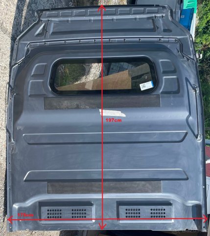 A9077101900 Dělící příčka interiéru originál Mercedes Benz Sprinter 2019-